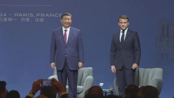 習近平與馬克龍會談 稱中法要共同防止新冷戰