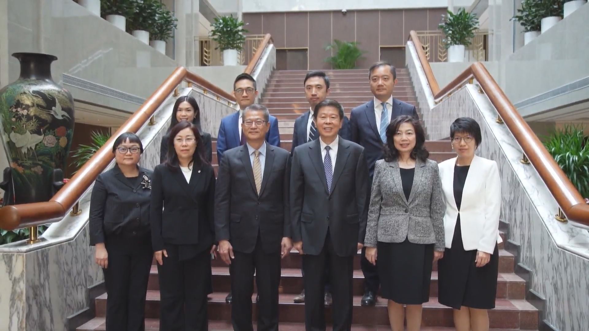 陳茂波到訪國家稅務總局