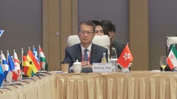 陳茂波在京出席亞投行理事會年會