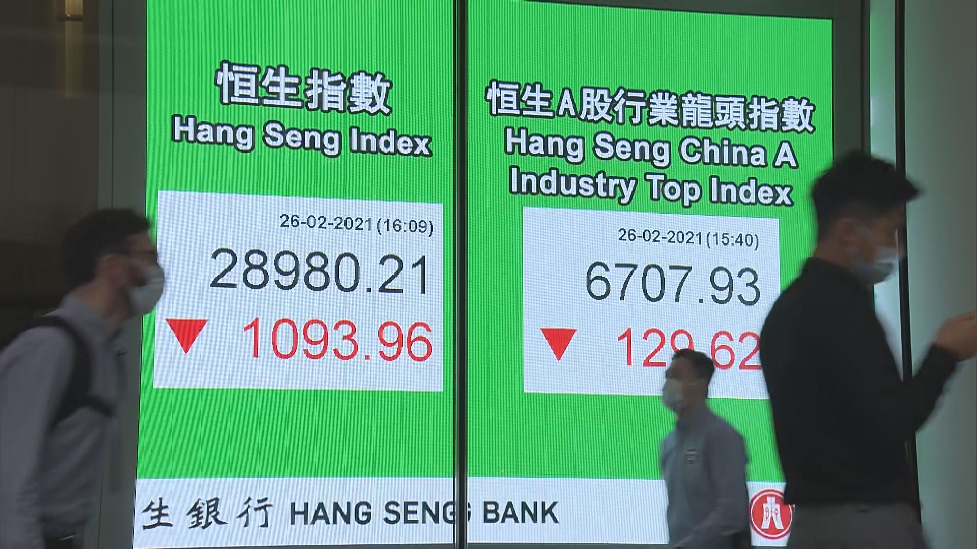 上調印花稅後港股波動　陳茂波：受多方因素影響