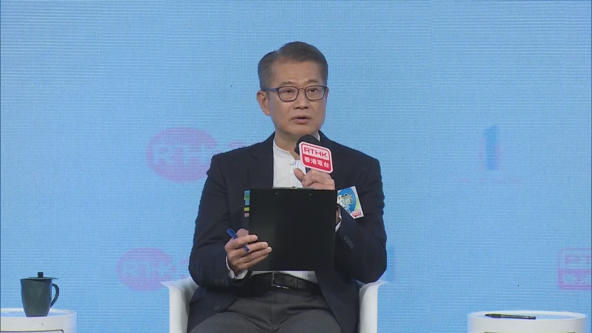 陳茂波：收緊財政政策無可避免　社會或須分擔額外稅負望市民諒解支持