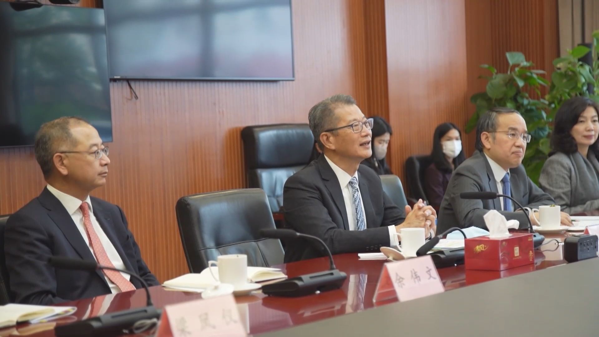 陳茂波：香港處於發展黃金窗口　經濟加速恢復