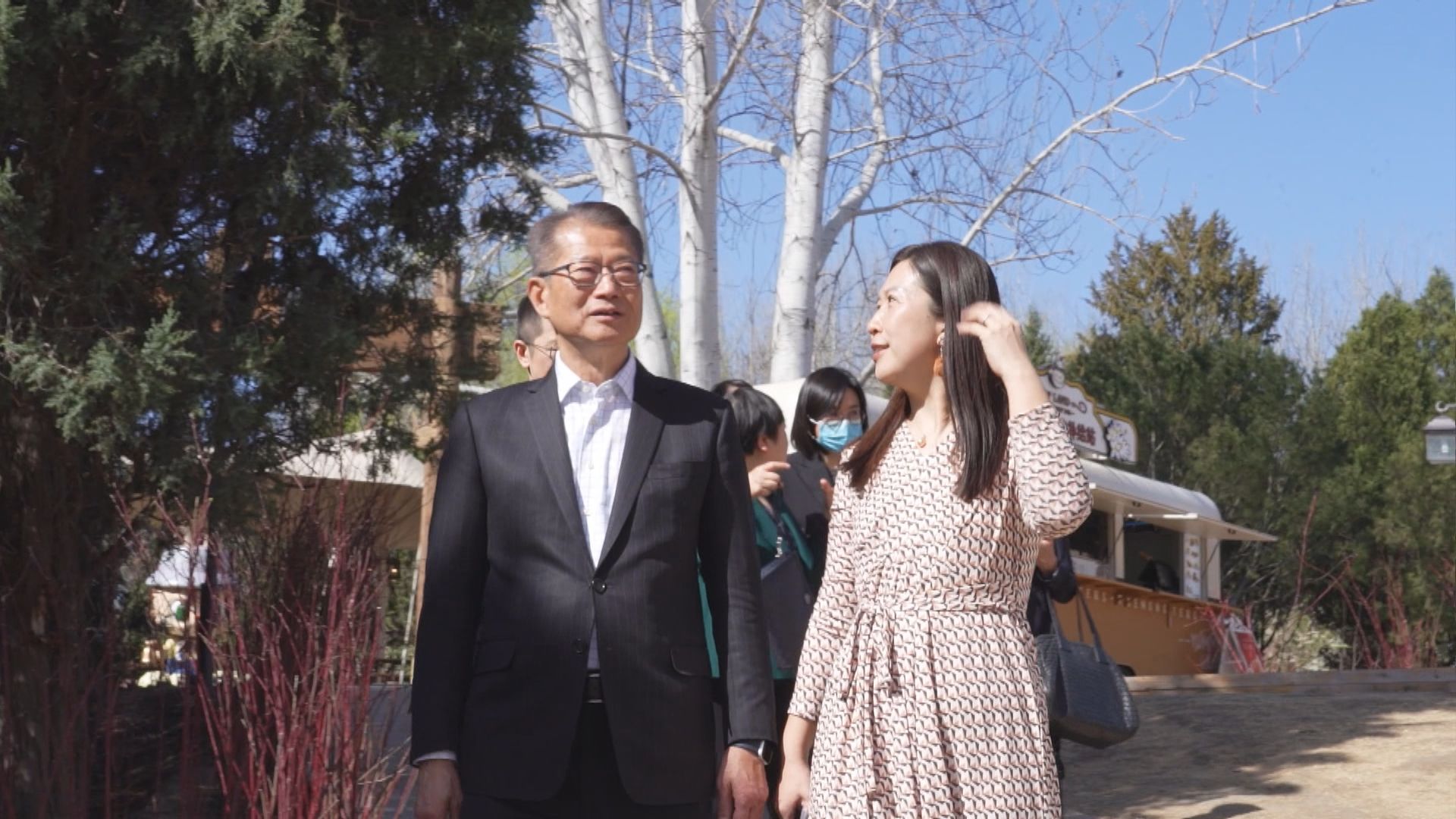 中國發展高層論壇｜陳茂波赴京參訪兩企業　稱文化創意產業帶來龐大商機