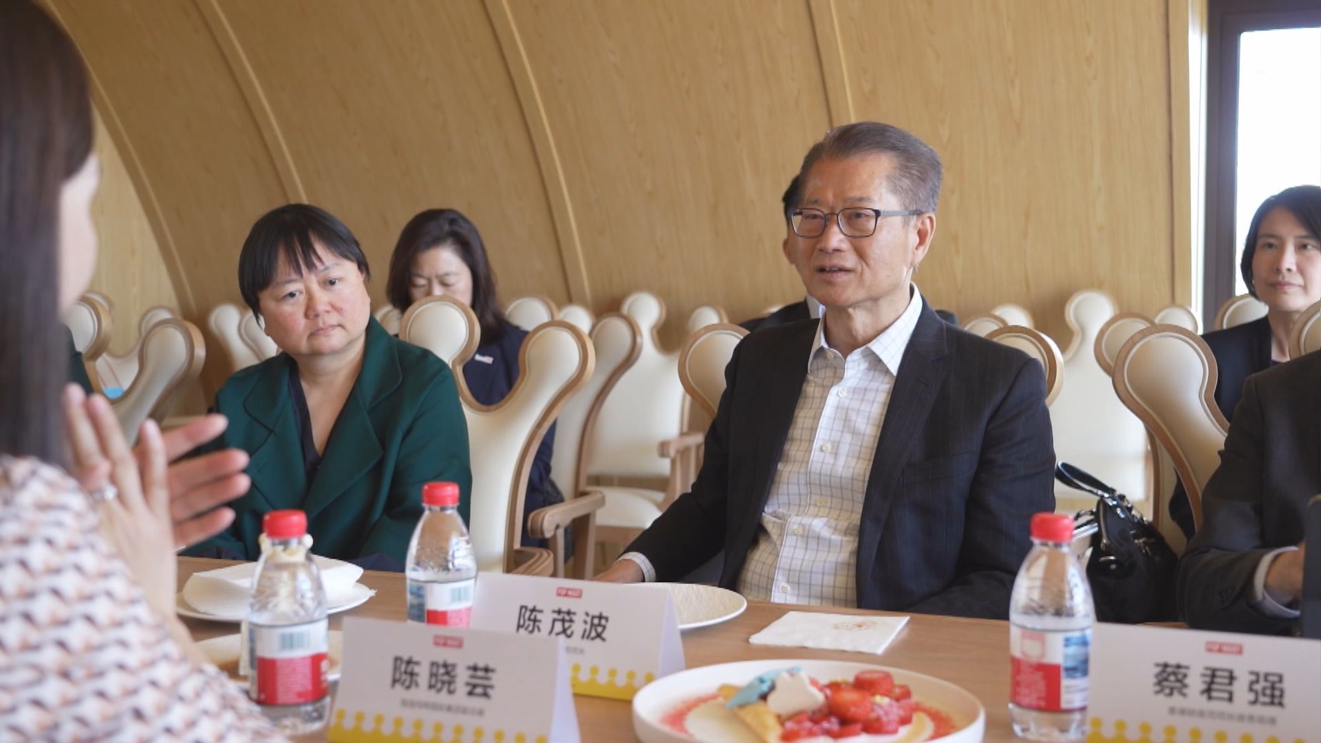 中國發展高層論壇｜陳茂波赴京參訪兩企業　稱政府未來五年會支持逾30個文化IP項目