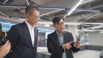 陳茂波完成首爾訪問行程　參觀創科企業