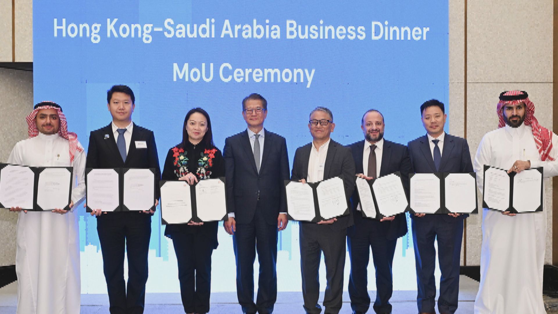 陳茂波：本港沙特金融和創科合作空間龐大