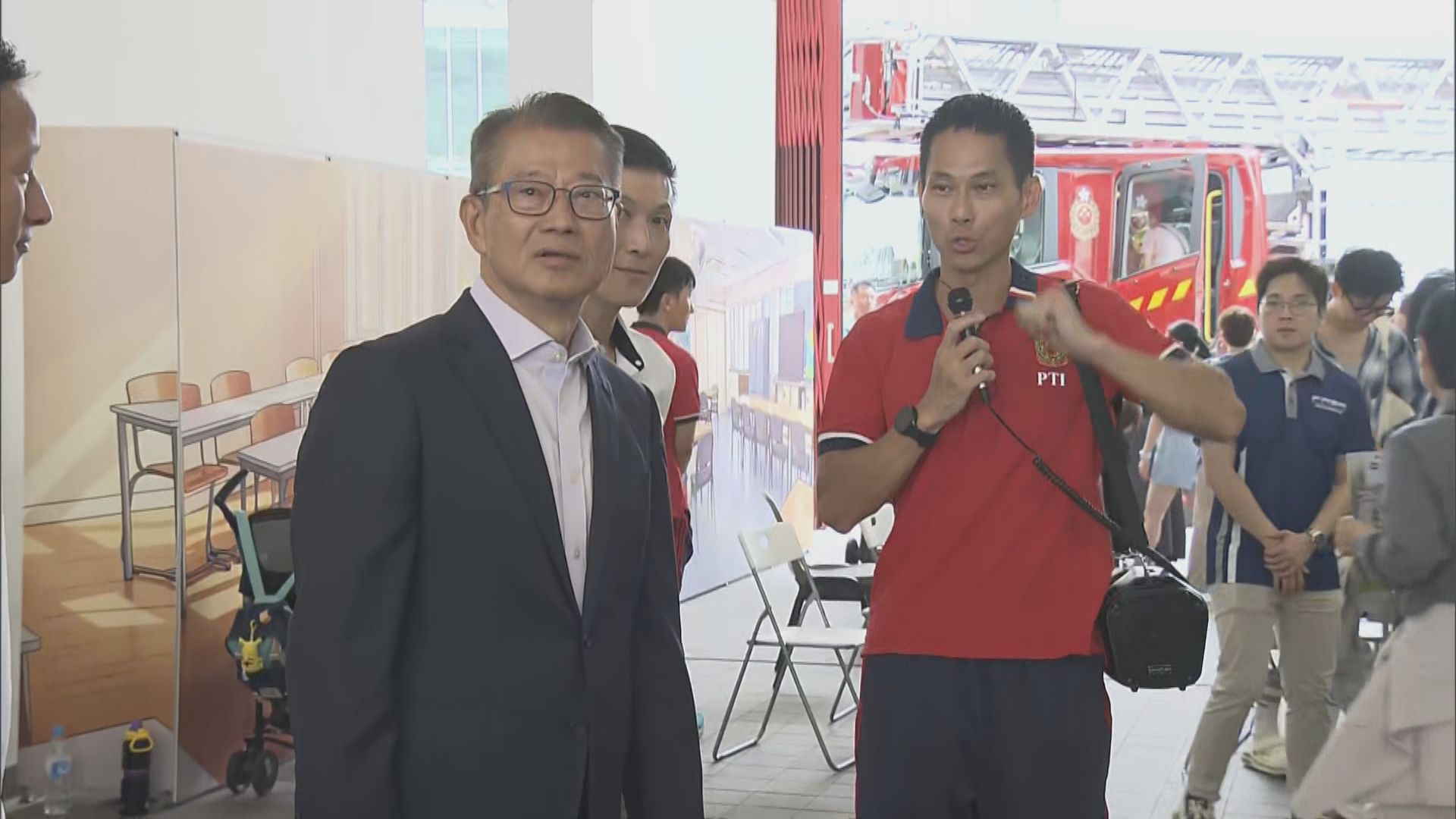 陳茂波：只有協調推進安全與發展　才能夠確保長治久安