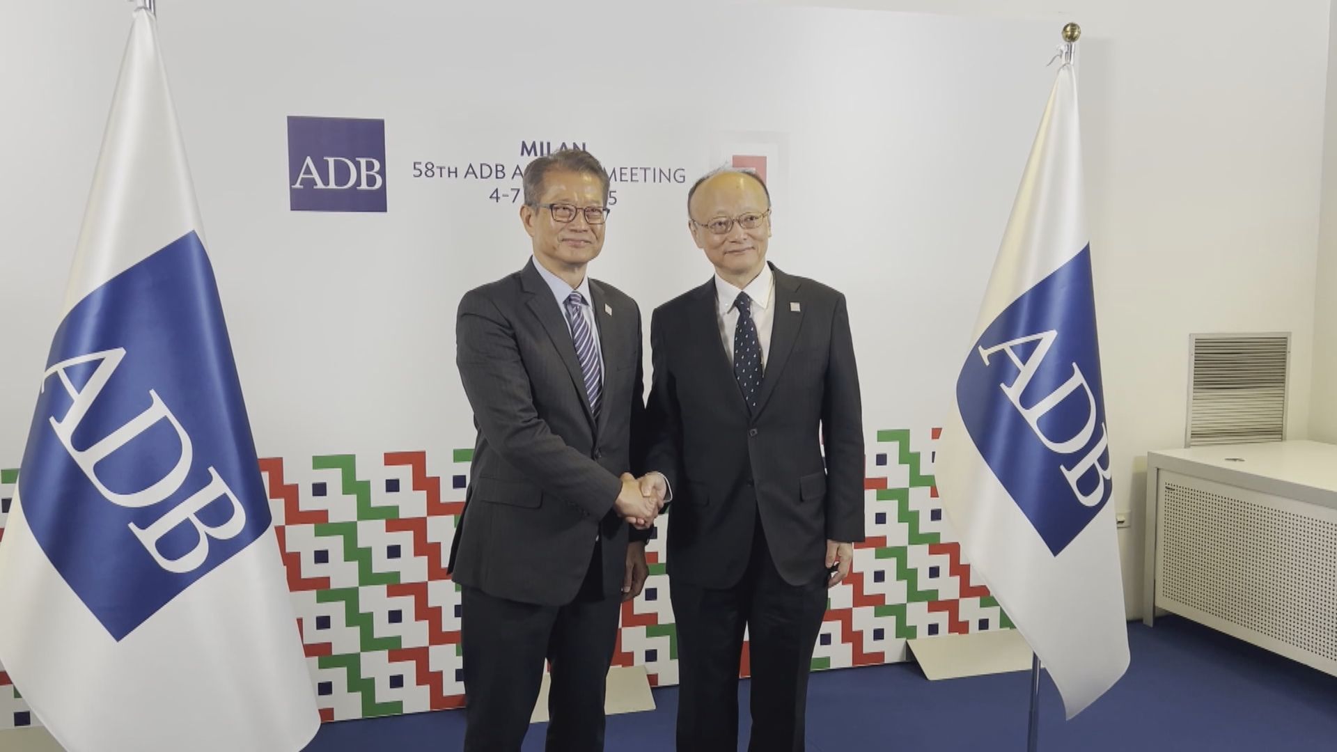 陳茂波繼續訪問米蘭　與亞開行行長交流國際經貿形勢