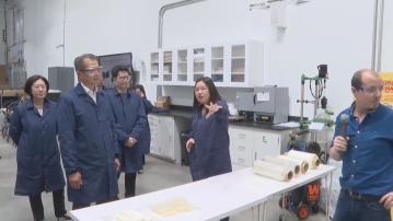 陳茂波參觀美國矽谷科技公司 鼓勵他們來港發展