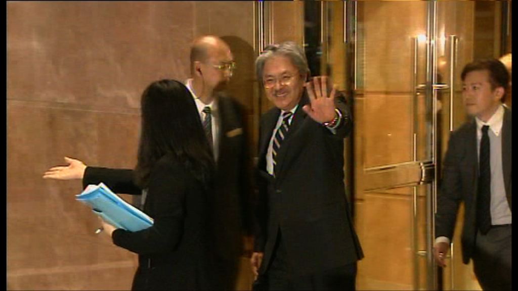 消息：曾俊華於中央接納請辭後宣布參選