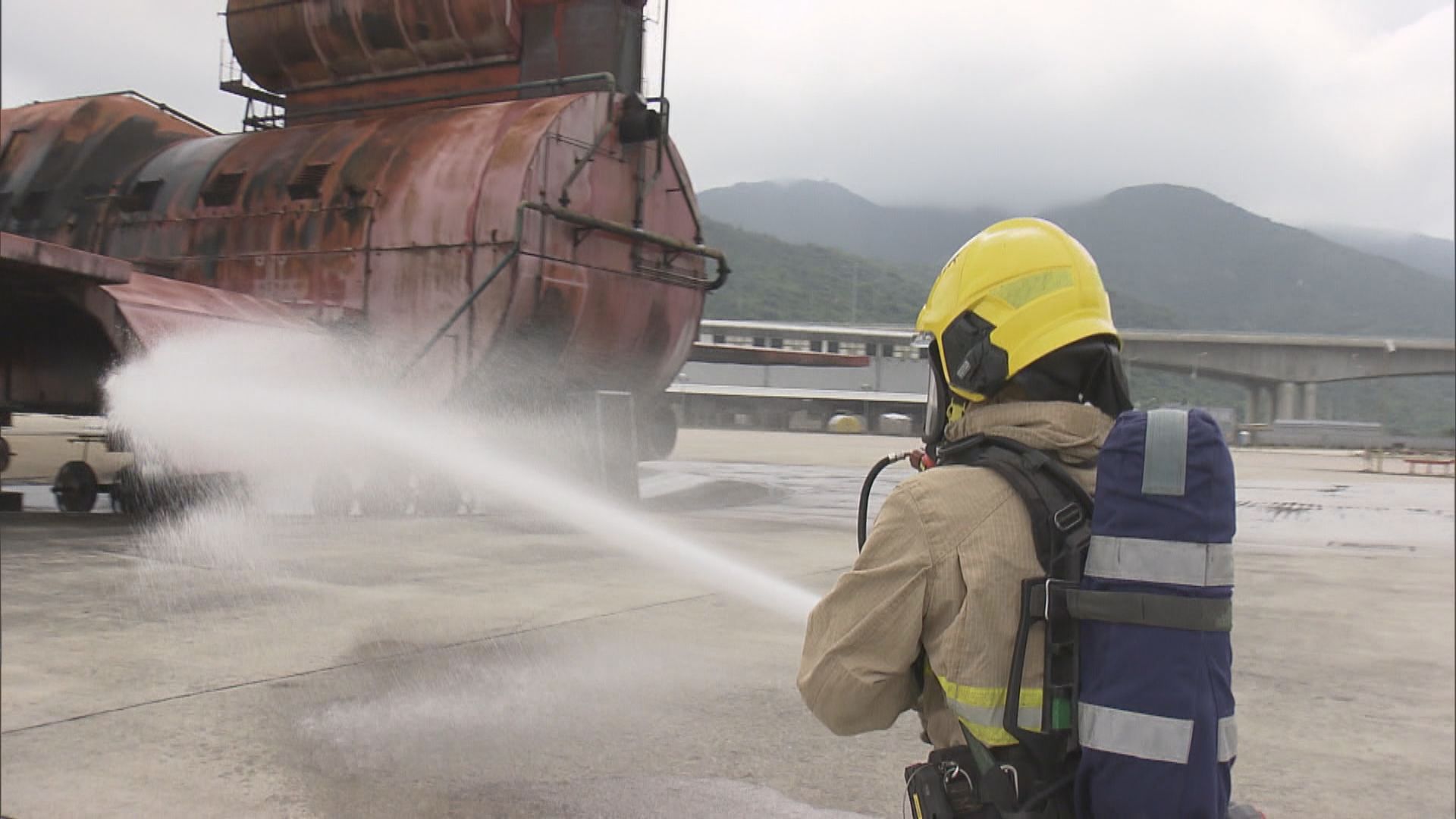 配合機場三跑道　機場北消防局添置消防車及新增救援設施