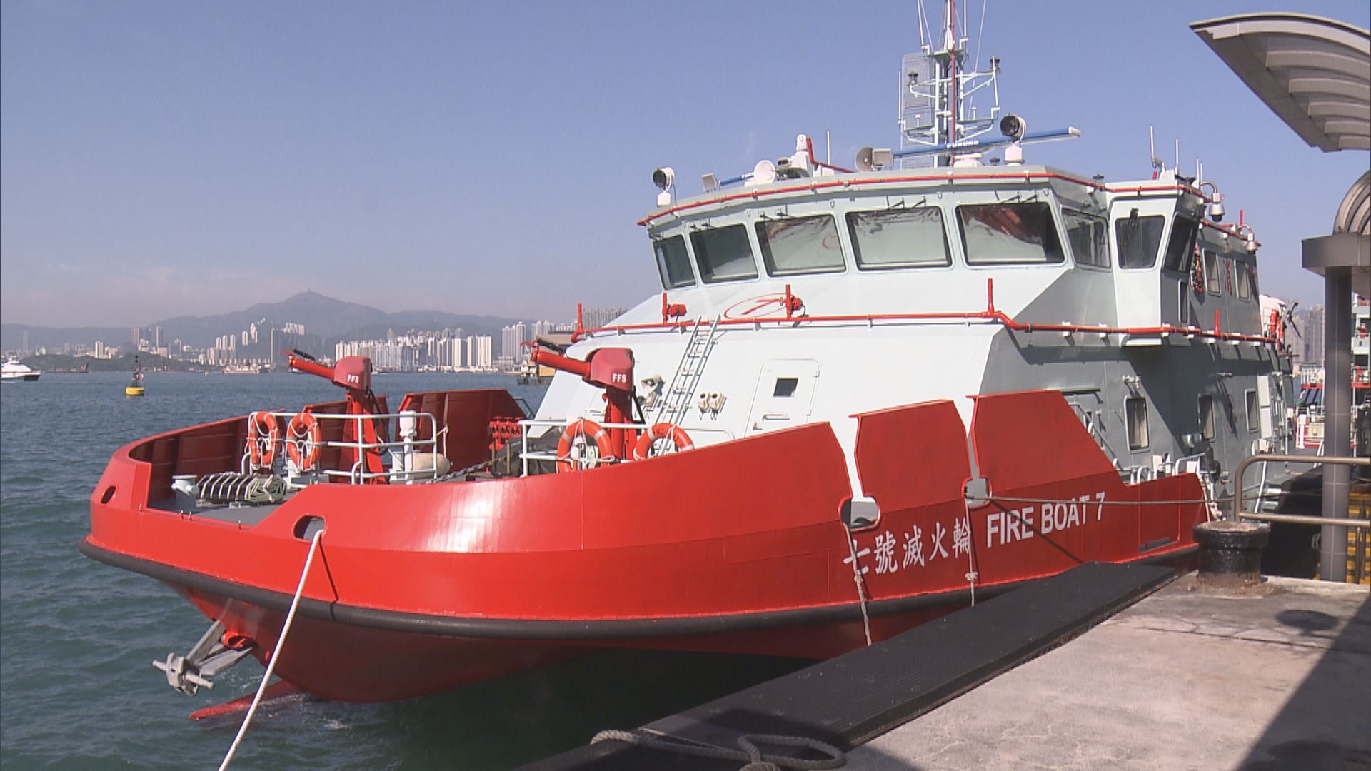 消防處新一代滅火輪　專門處理核生化事故助撤離