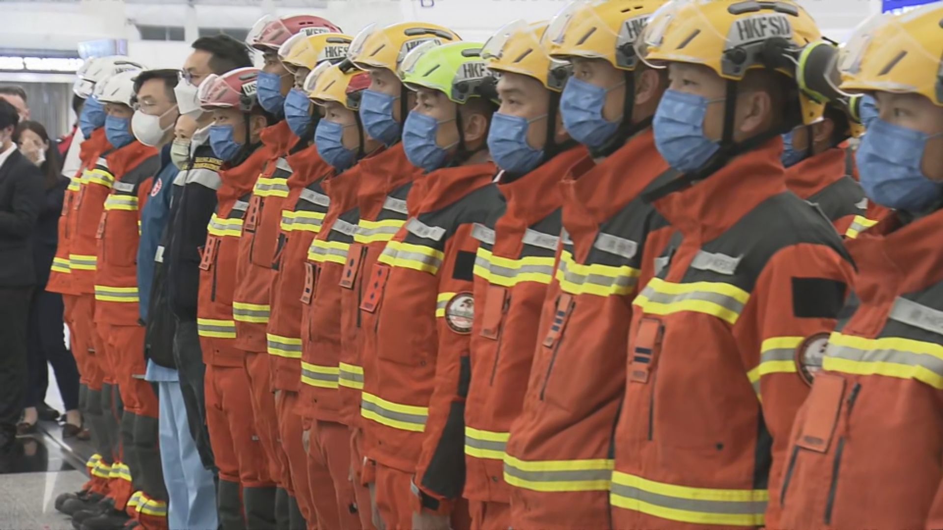 政府派搜救隊前往土耳其　協助地震搜救工作