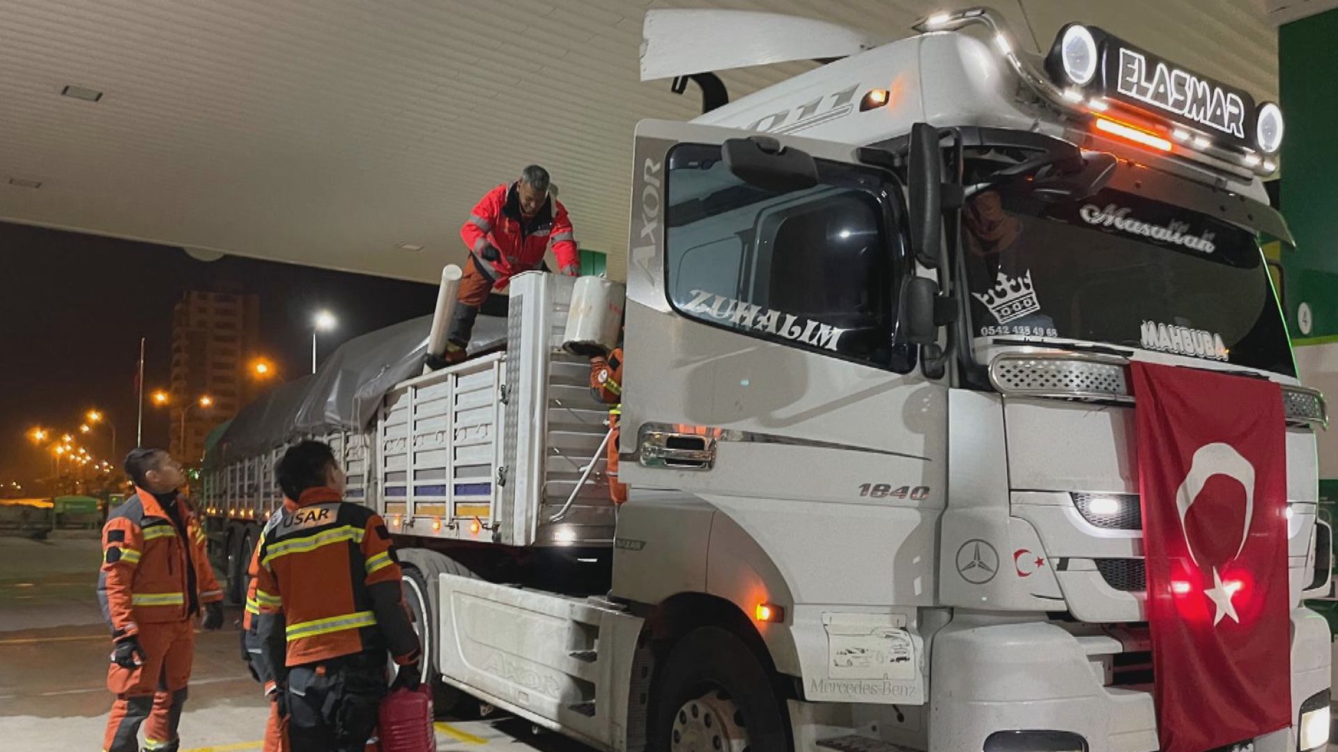 特區搜救隊到達地震災區哈塔伊省