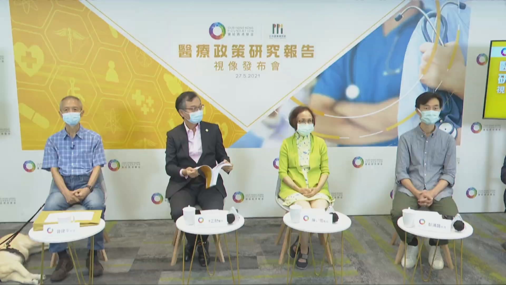 林正財：引入非本地醫生無政治目的　有信心能把關