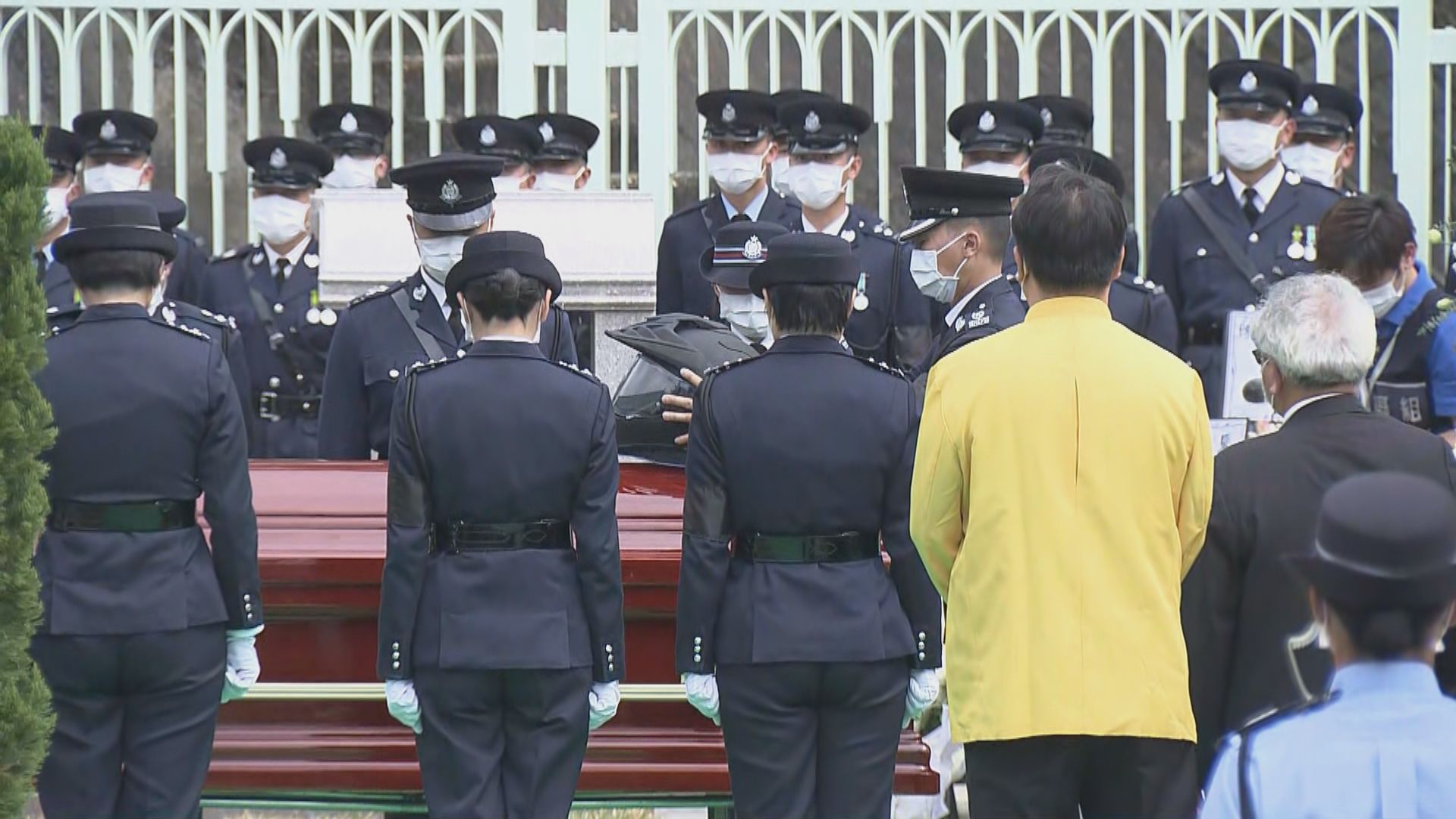 殉職總督察林婉儀安葬浩園