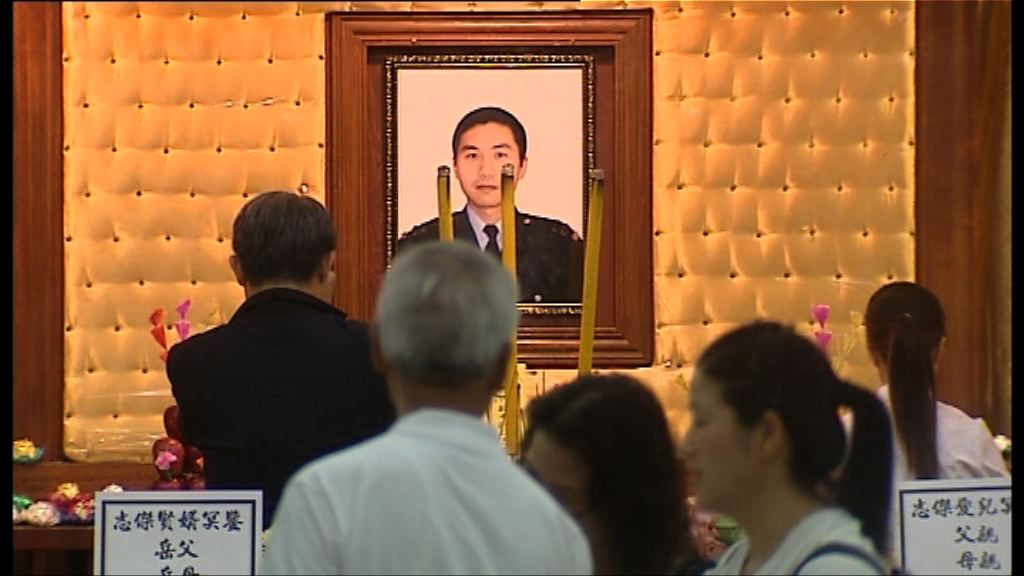 殉職消防隊目許志傑舉殯
