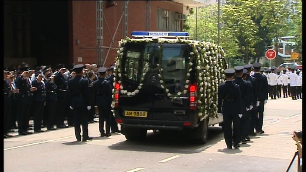 殉職交通警員林海雲安葬浩園