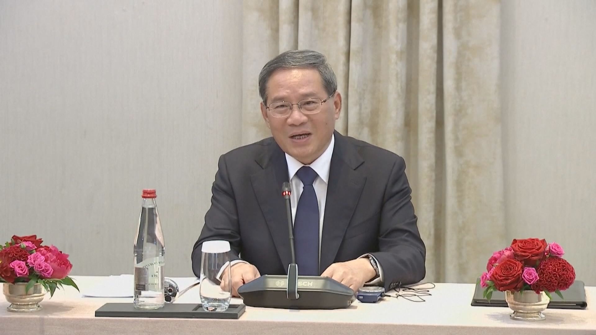 李強晤米歇爾 強調中國發展對歐洲是機遇非風險