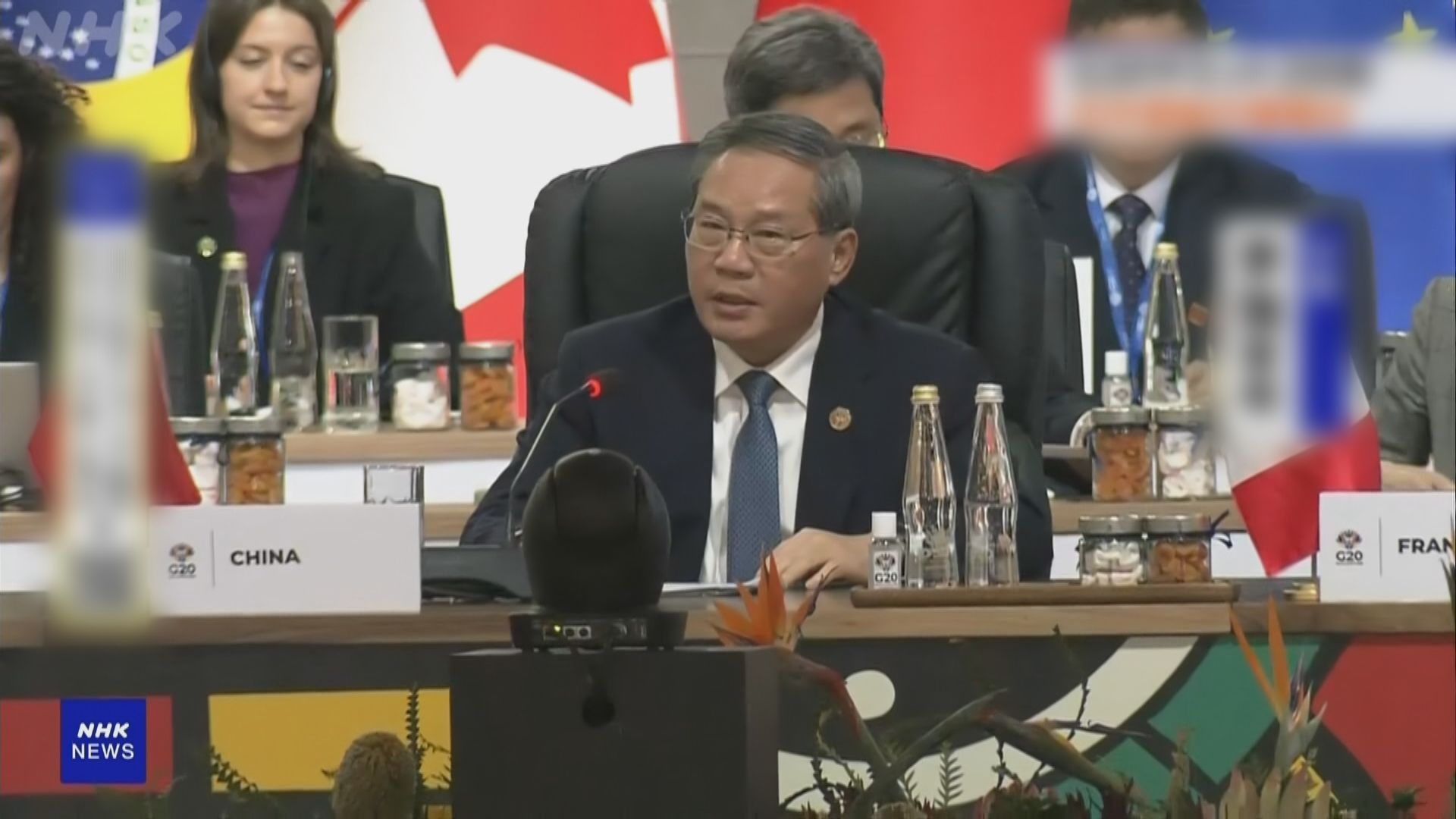 日媒指高市早苗G20發言時李強座位由他人代坐　高市稱G20期間未與李強接觸
