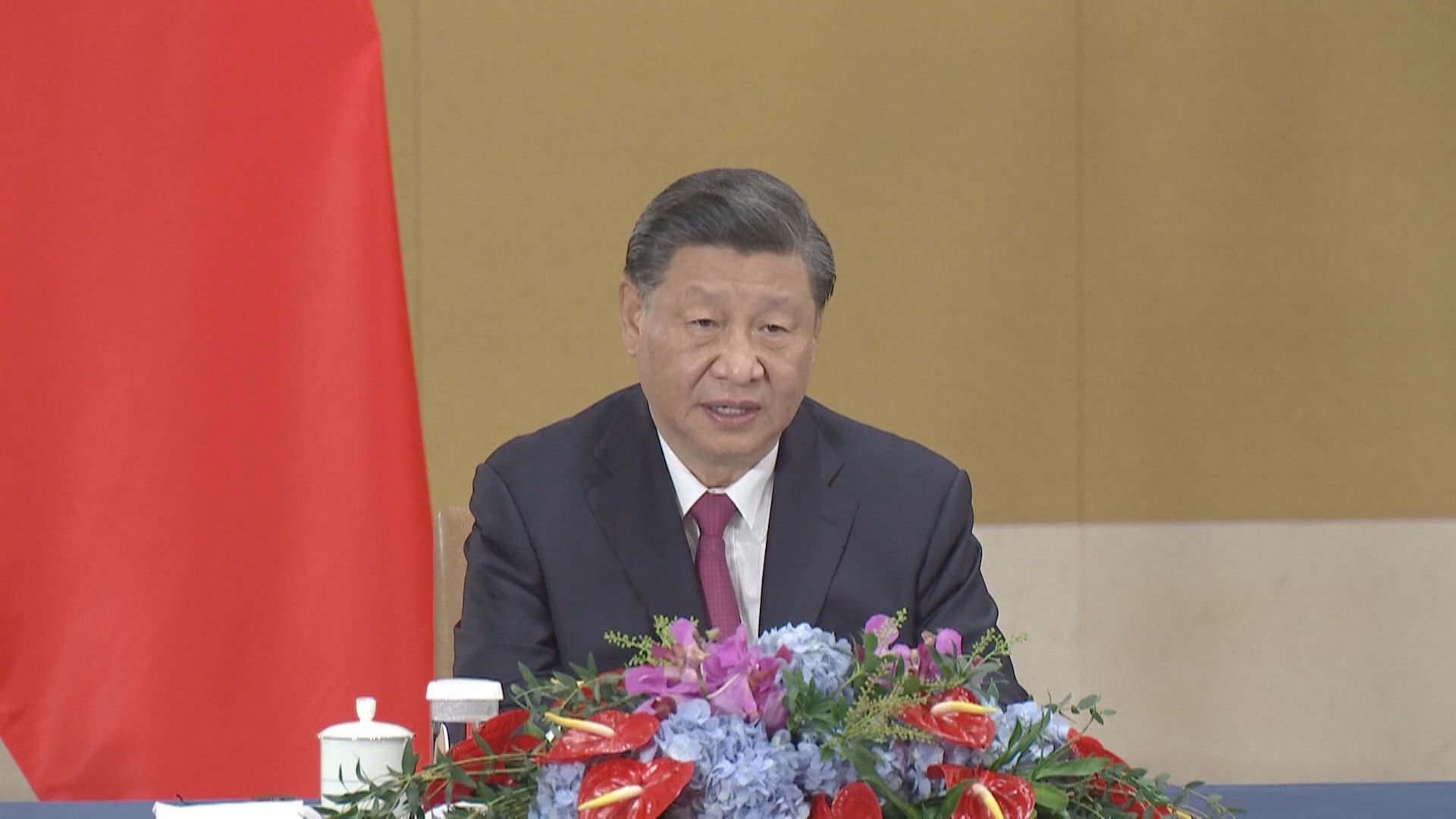 習近平分別會見澳洲、南韓、法國等領袖