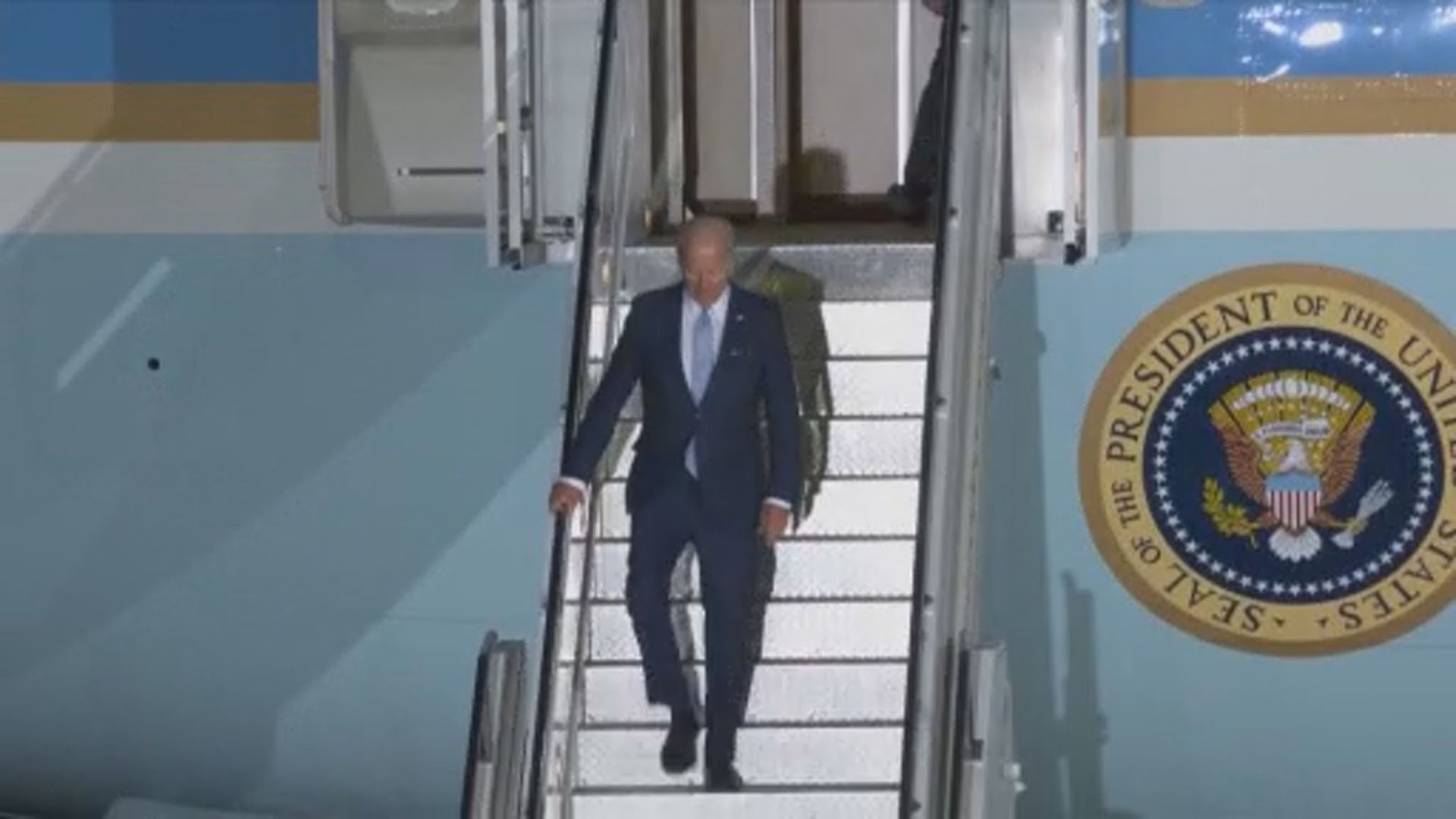美國總統拜登抵達德國出席七國集團峰會