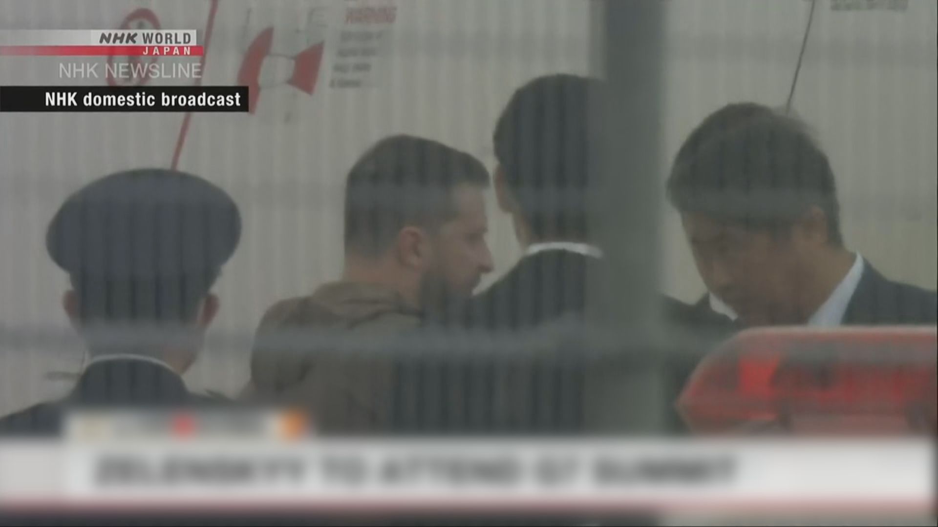 澤連斯基抵日將出席七國集團峰會