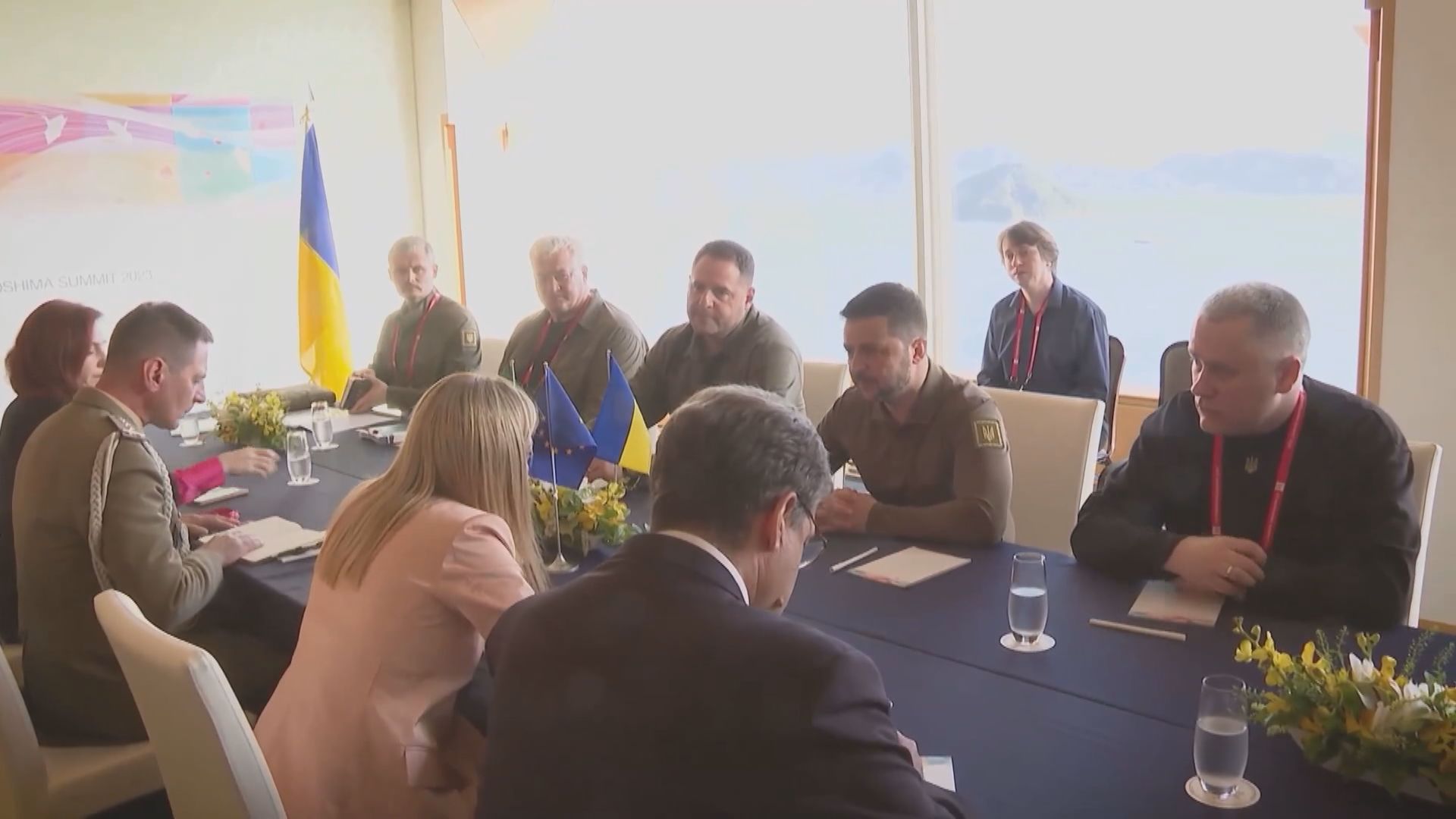 澤連斯基抵日將出席七國集團峰會 與梅洛尼及辛偉誠會面