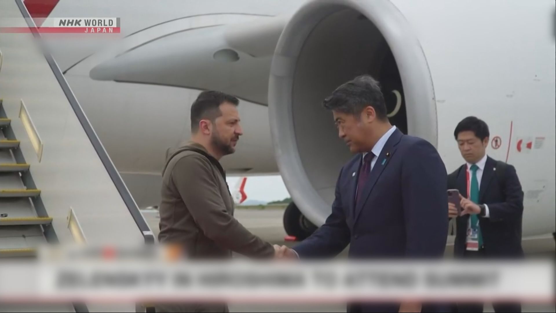 據報拜登將在日本廣島晤澤連斯基