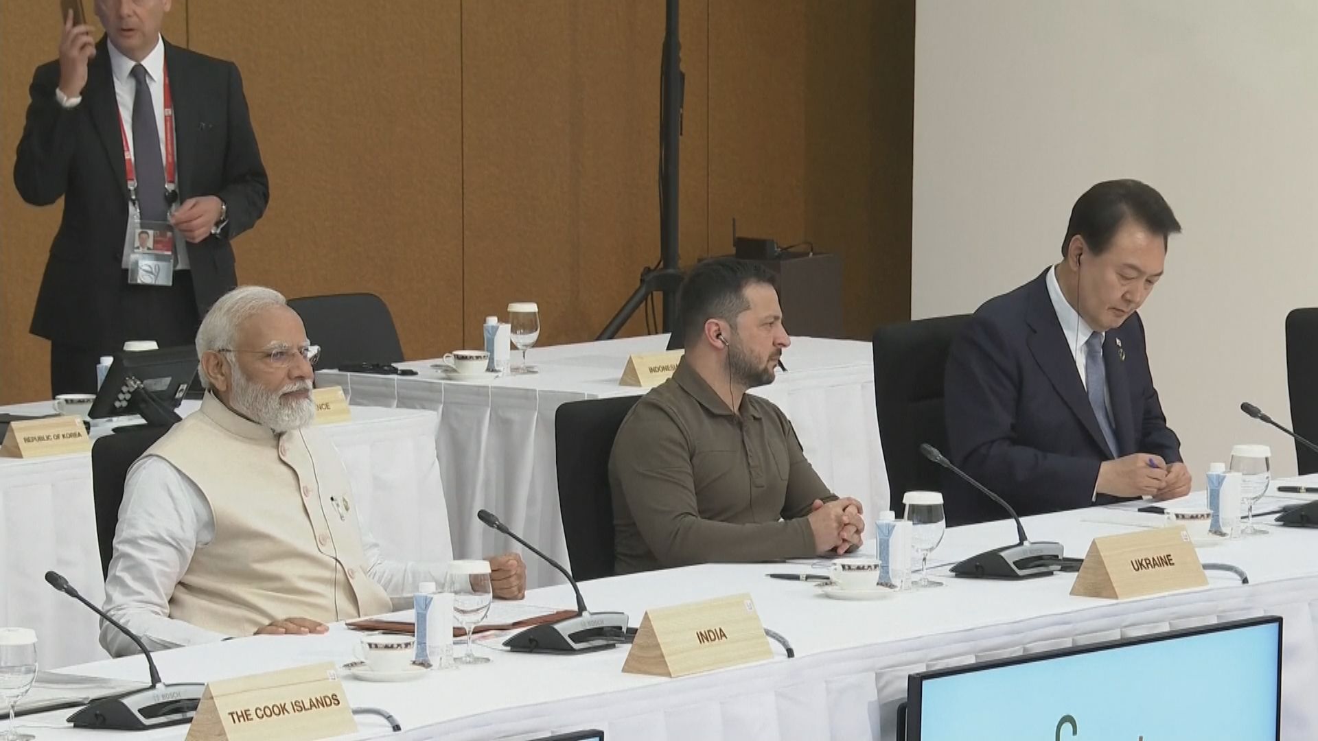 G7峰會最後一日會議各國集中商討解決俄烏戰爭