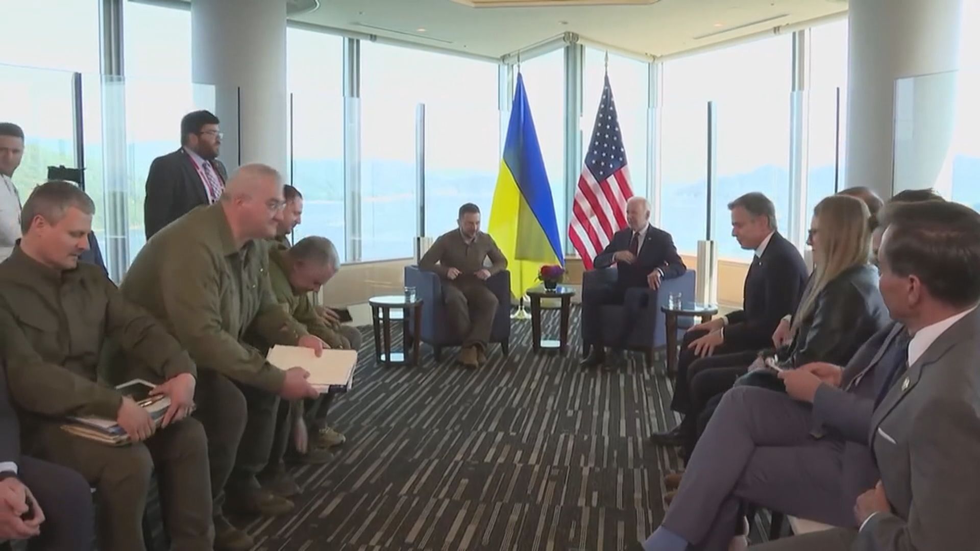 拜登與澤連斯基會晤 承諾提供新一輪軍援