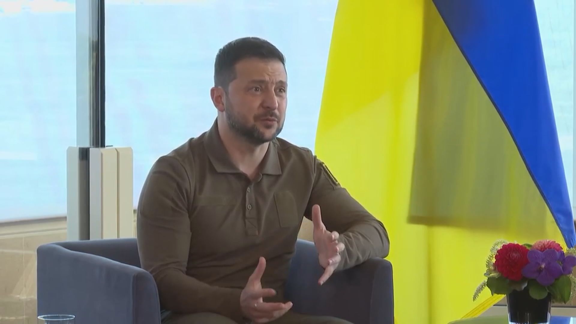 澤連斯基澄清巴赫穆特未被俄羅斯佔據