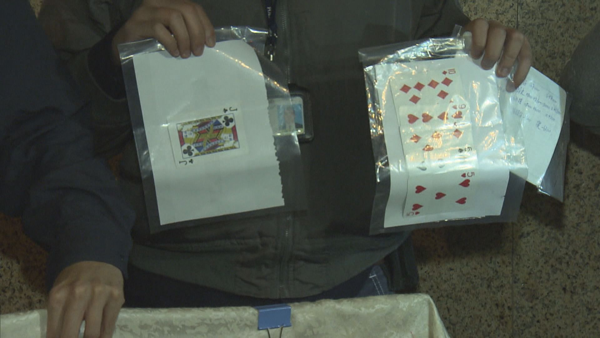 警方搗破工廈賭檔拘二十一人