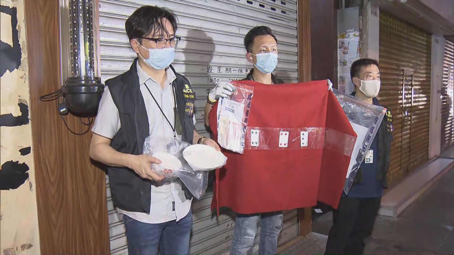 警方搗深水埗非法賭檔拘34越籍男女