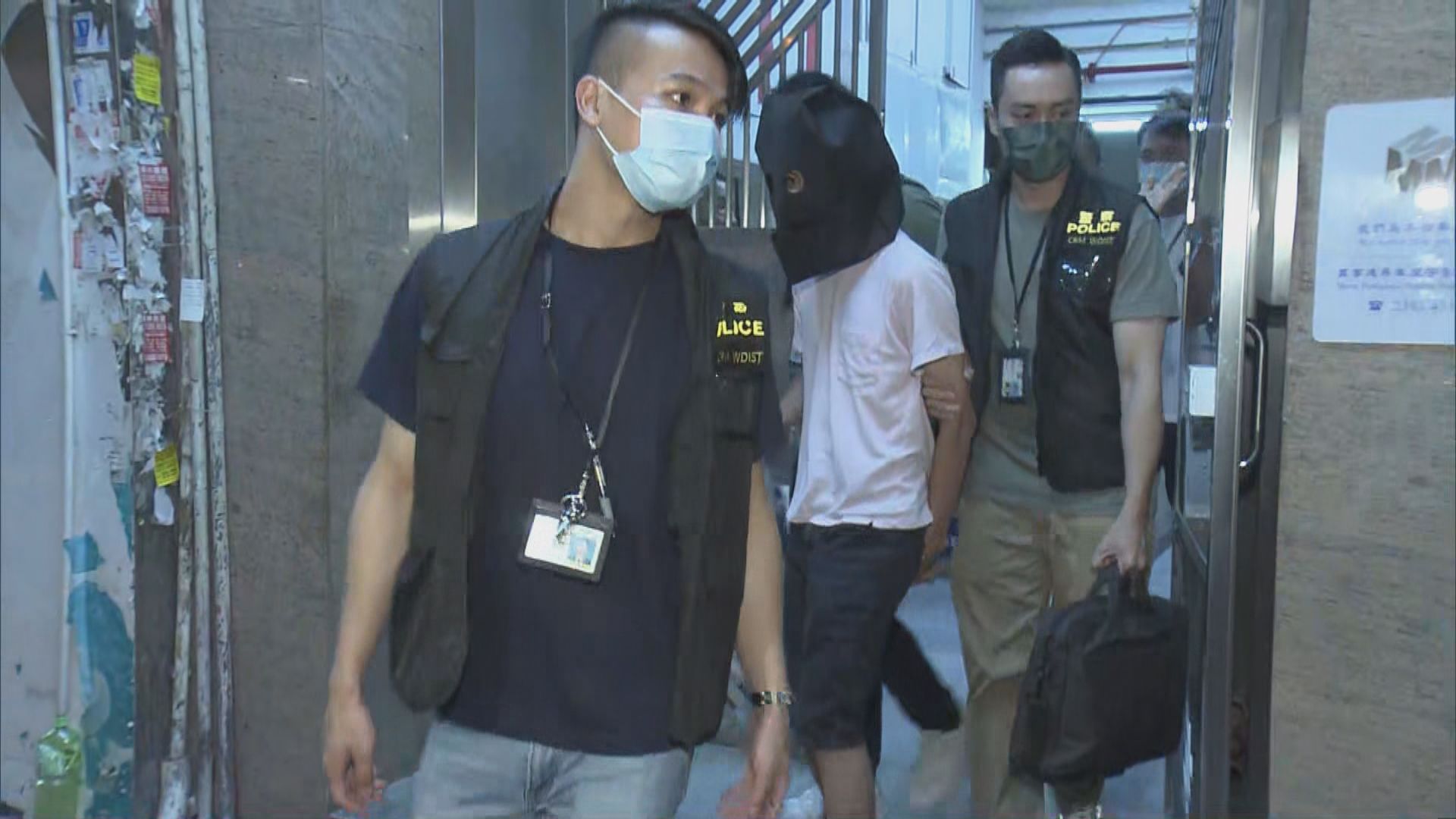 兩男子涉非法收受外圍馬賭注被捕