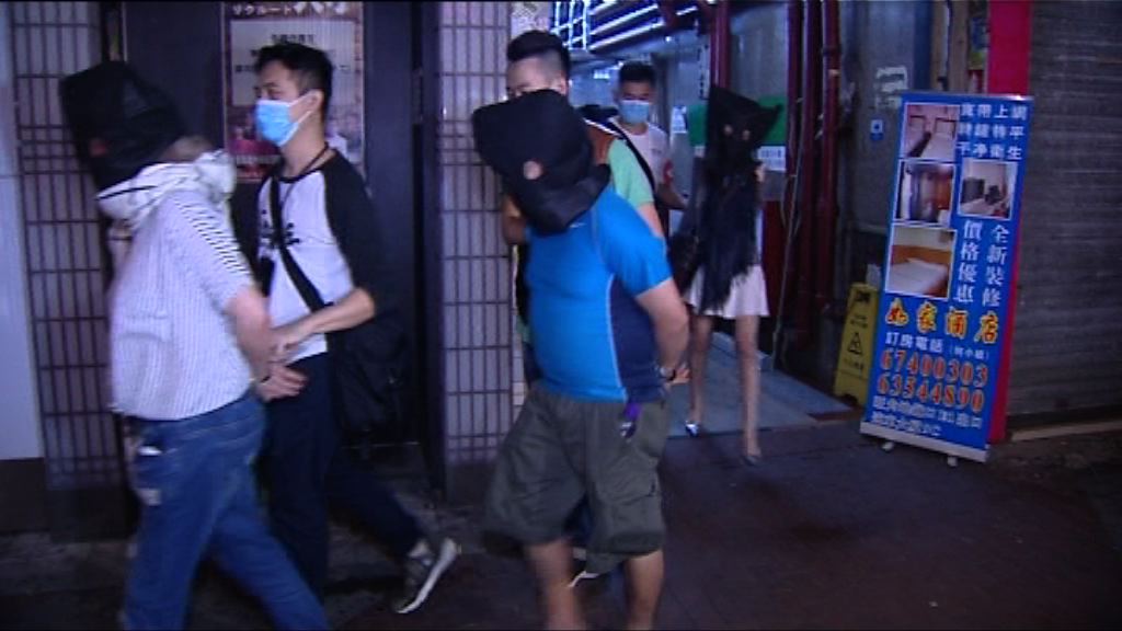 警方旺角破釣魚機賭檔拘7男女