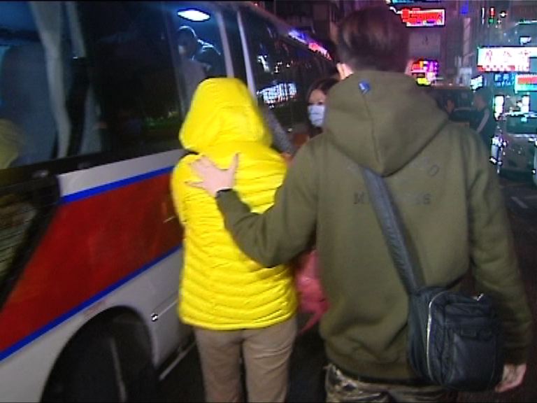 警方旺角搗非法賭檔拘六人