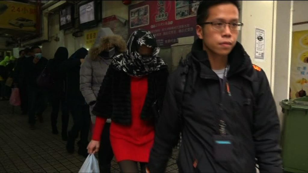 警方旺角搗非法賭檔拘46人