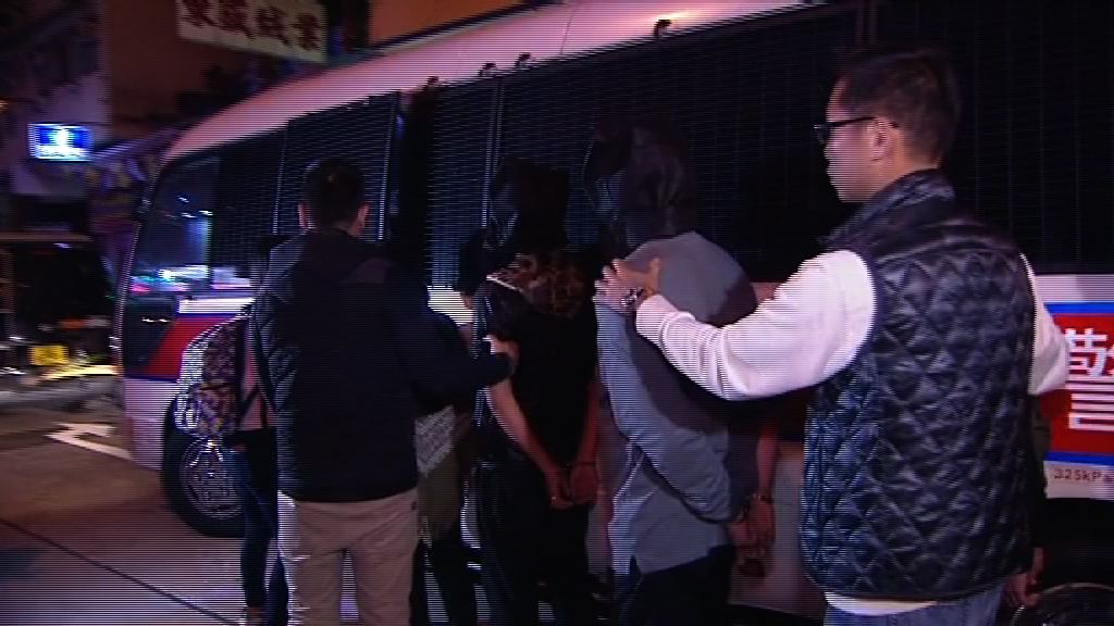 旺角反賭博行動警方拘19人