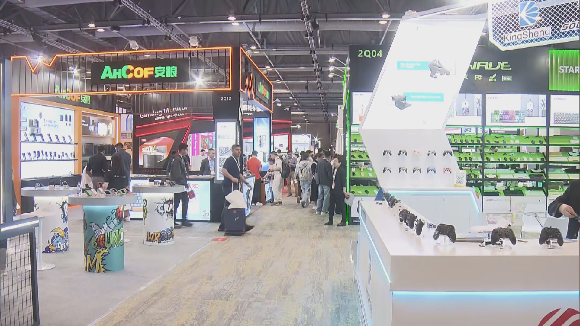 亞博館辦遊戲消費電子展　2000參展商展出逾10萬件產品