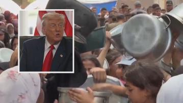 內塔尼亞胡稱加沙無饑荒　特朗普斥以色列須負責放行糧食