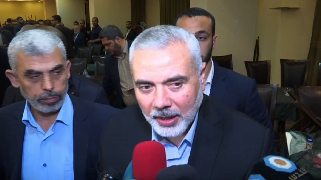 哈馬斯選出哈尼亞擔任新領導人