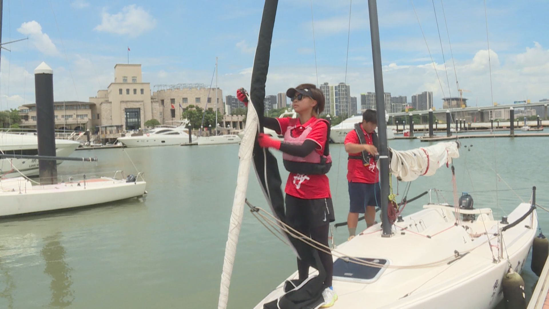 【大灣區專線】港人南沙練習帆船爭取比賽機會 協會冀推廣普及化