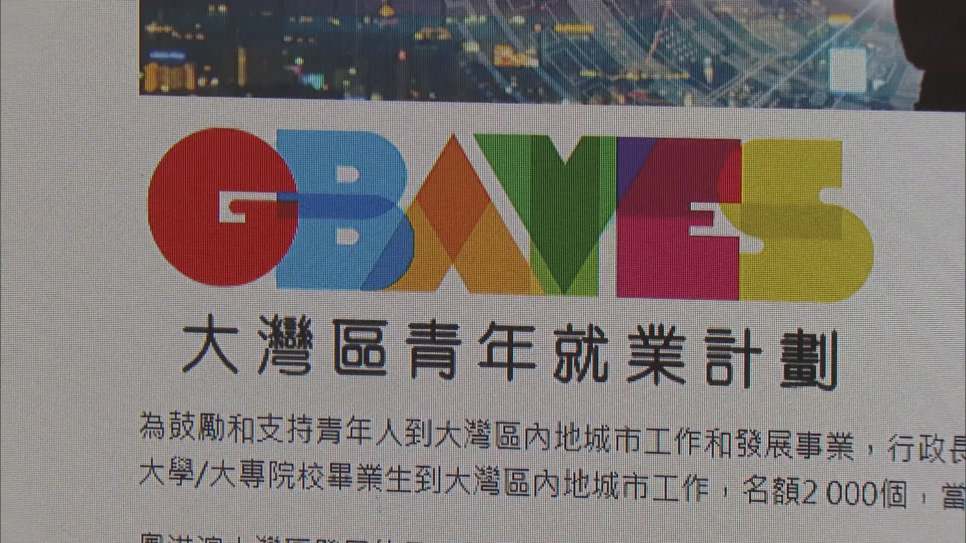 大灣區青年就業計劃即日起接受企業申請