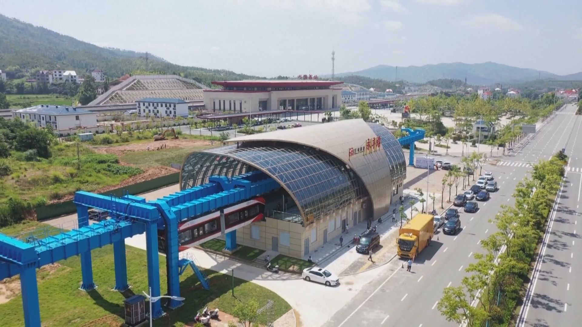 廣東省正規劃廣深港磁浮鐵路線路