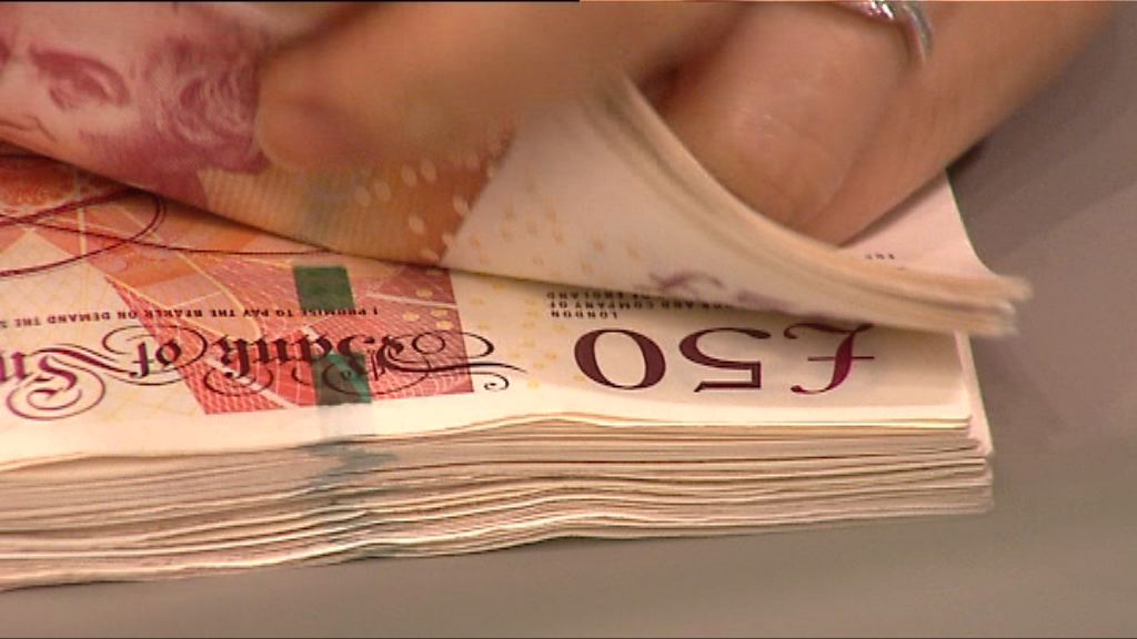 英鎊兌港元跌穿「10算」