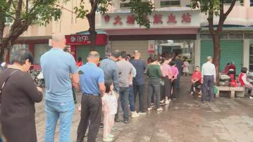 梅大高速塌陷路段繼續封閉 血庫告急民眾前往捐血