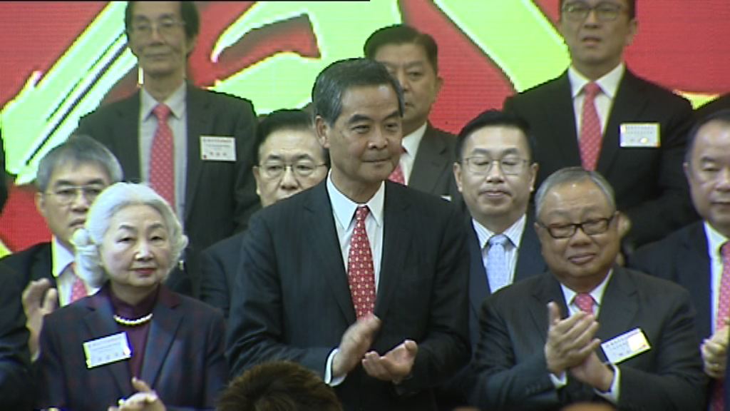 陳永棋：梁振英若任政協副主席當之無愧