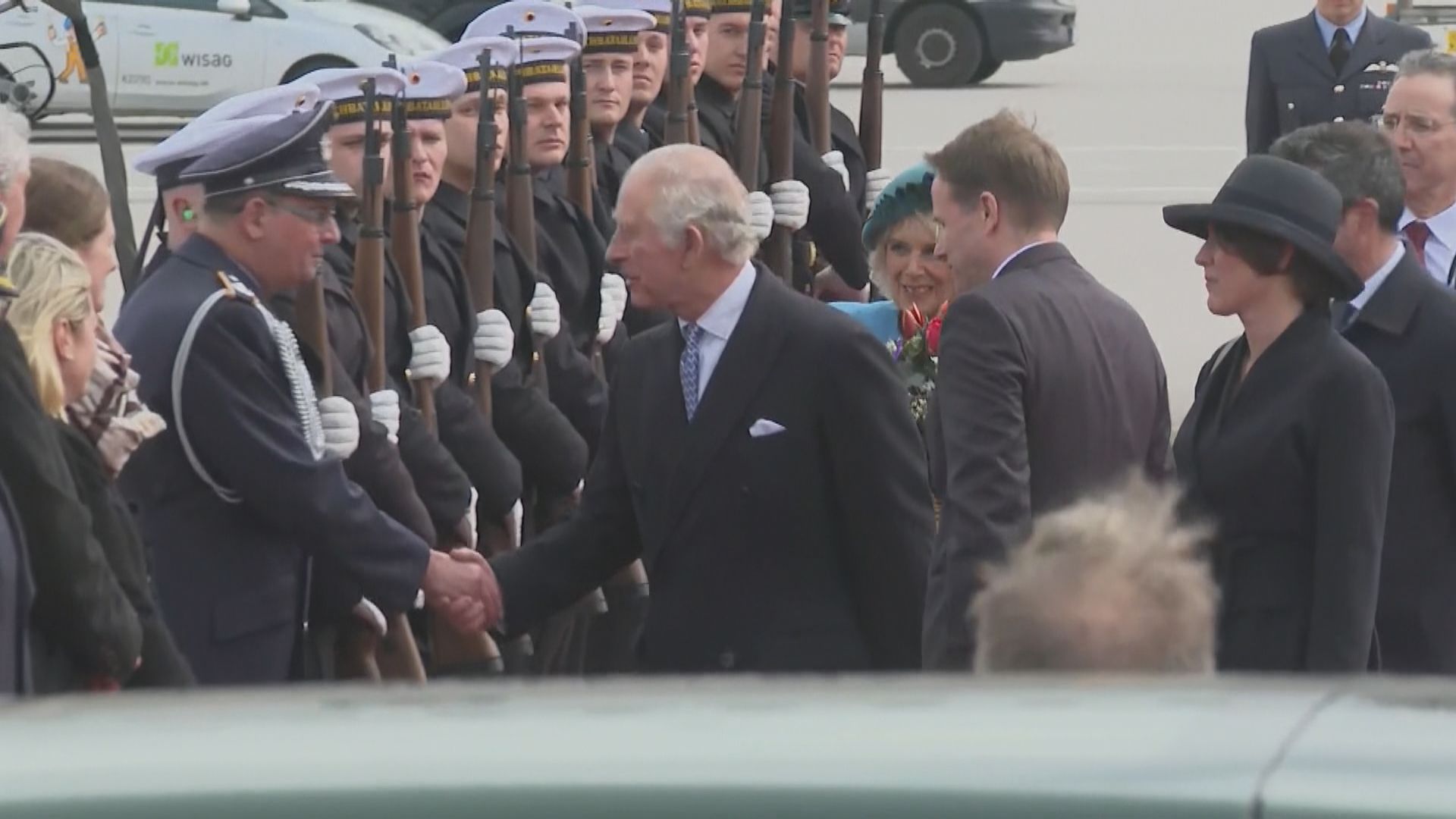 英王查理斯三世抵達德國柏林  展開國事訪問