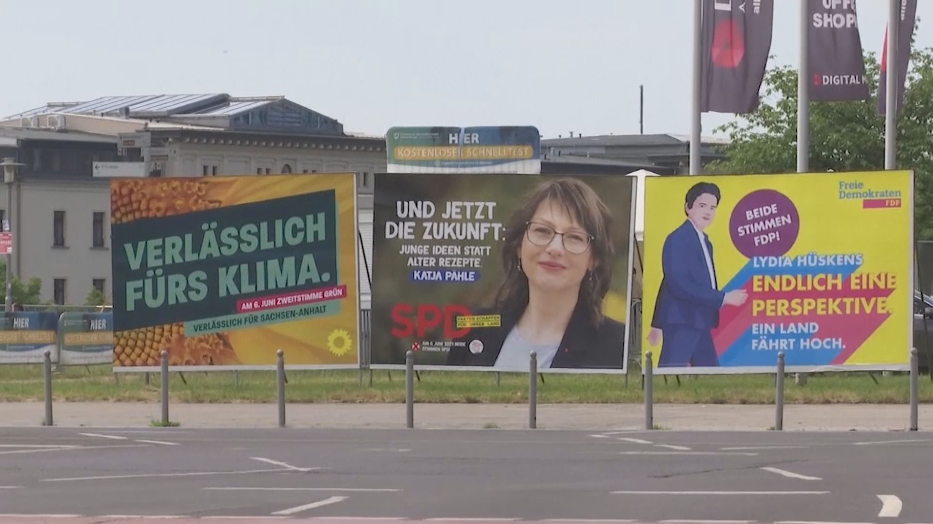 德國基民盟得票率百分之36　勝出大選前州議會選舉